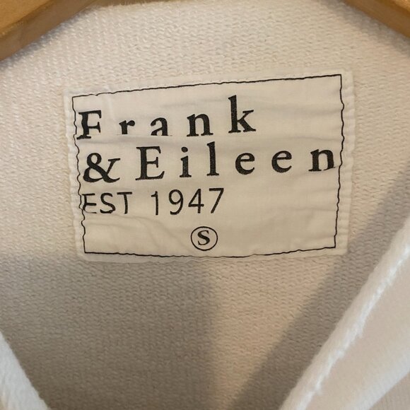 Frank & Eileen Effie Long-Sleeve Funnel Neck Capelet Wht, Sz S - Picture 5 of 7